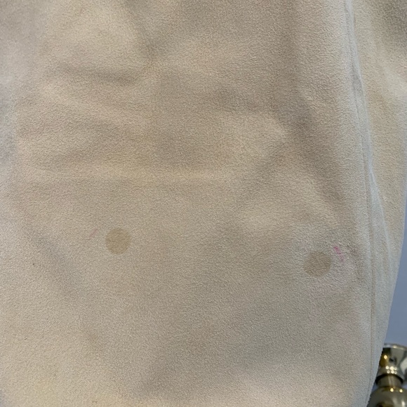 NWT Chloe Runway Suede Asymmetric mini skirt. Size 38 (Medium) - Picture 13 of 15